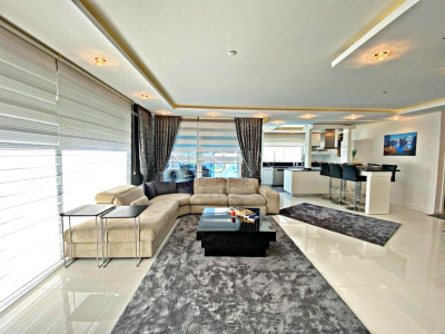 Квартира дуплекс 4+1 в районе Кестель, в 100 м от Средиземного моря фото 28