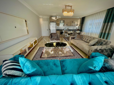Квартира-дуплекс 3+1 в 300 м от Средиземного моря в районе Оба фото 14