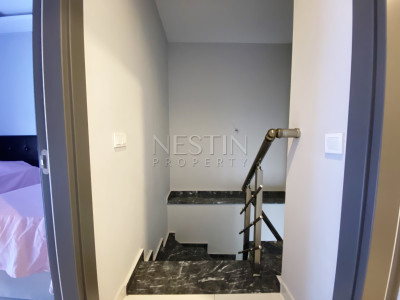 Садовый дуплекс 2+1 в районе Каргыджак в 300 м от Средиземного моря фото 3