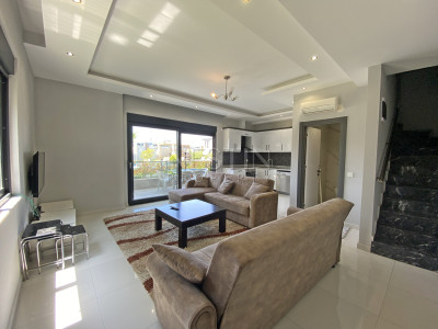 Садовый дуплекс 2+1 в районе Каргыджак в 300 м от Средиземного моря фото 5