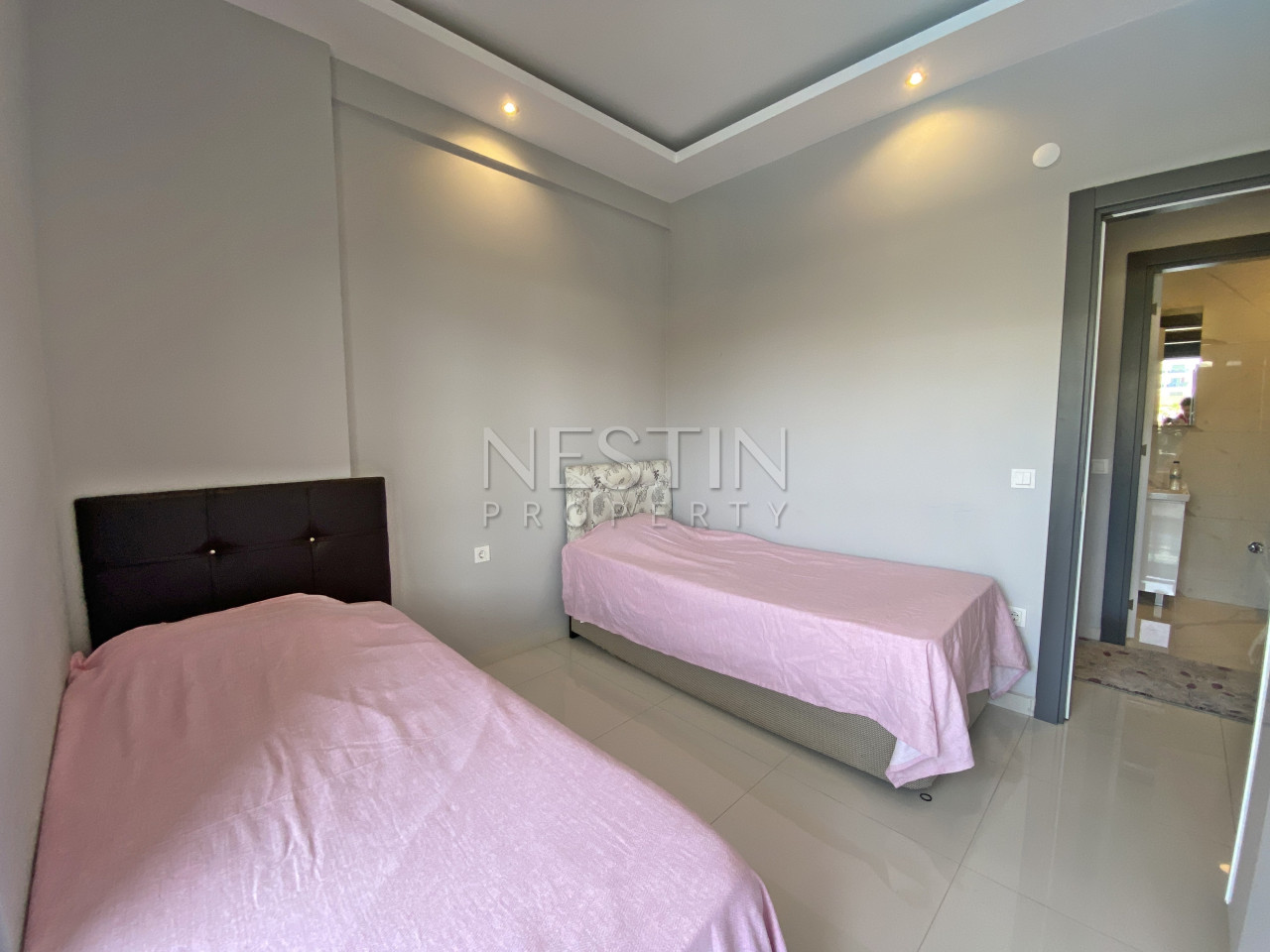 Садовый дуплекс 2+1 в районе Каргыджак в 300 м от Средиземного моря фото 8