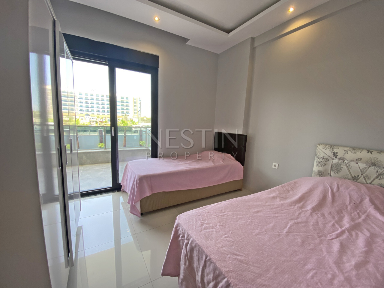 Садовый дуплекс 2+1 в районе Каргыджак в 300 м от Средиземного моря фото 9