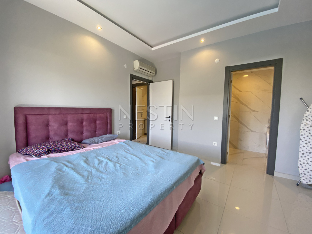 Садовый дуплекс 2+1 в районе Каргыджак в 300 м от Средиземного моря фото 11