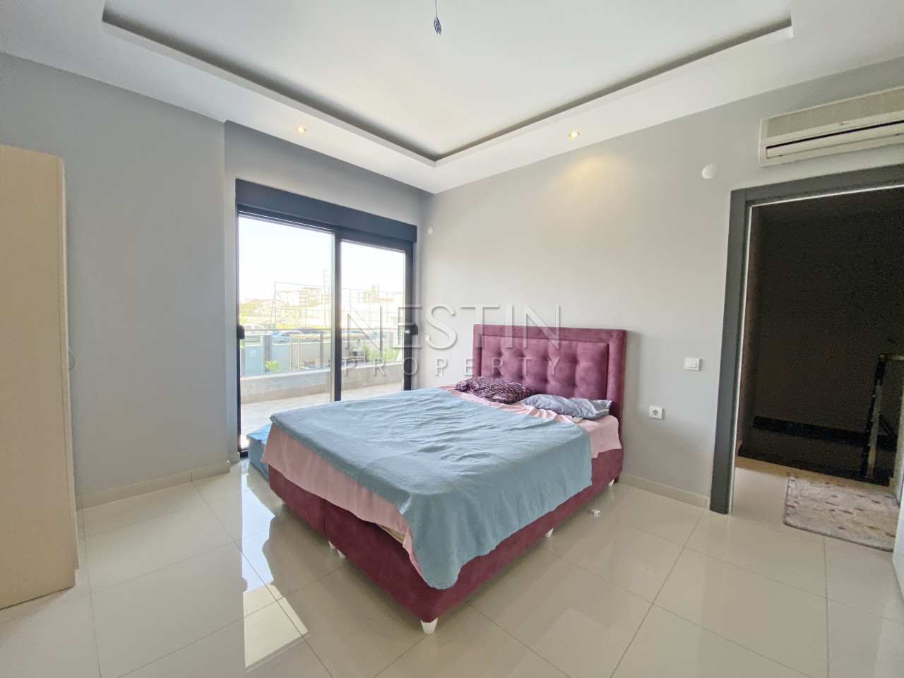 Садовый дуплекс 2+1 в районе Каргыджак в 300 м от Средиземного моря фото 13