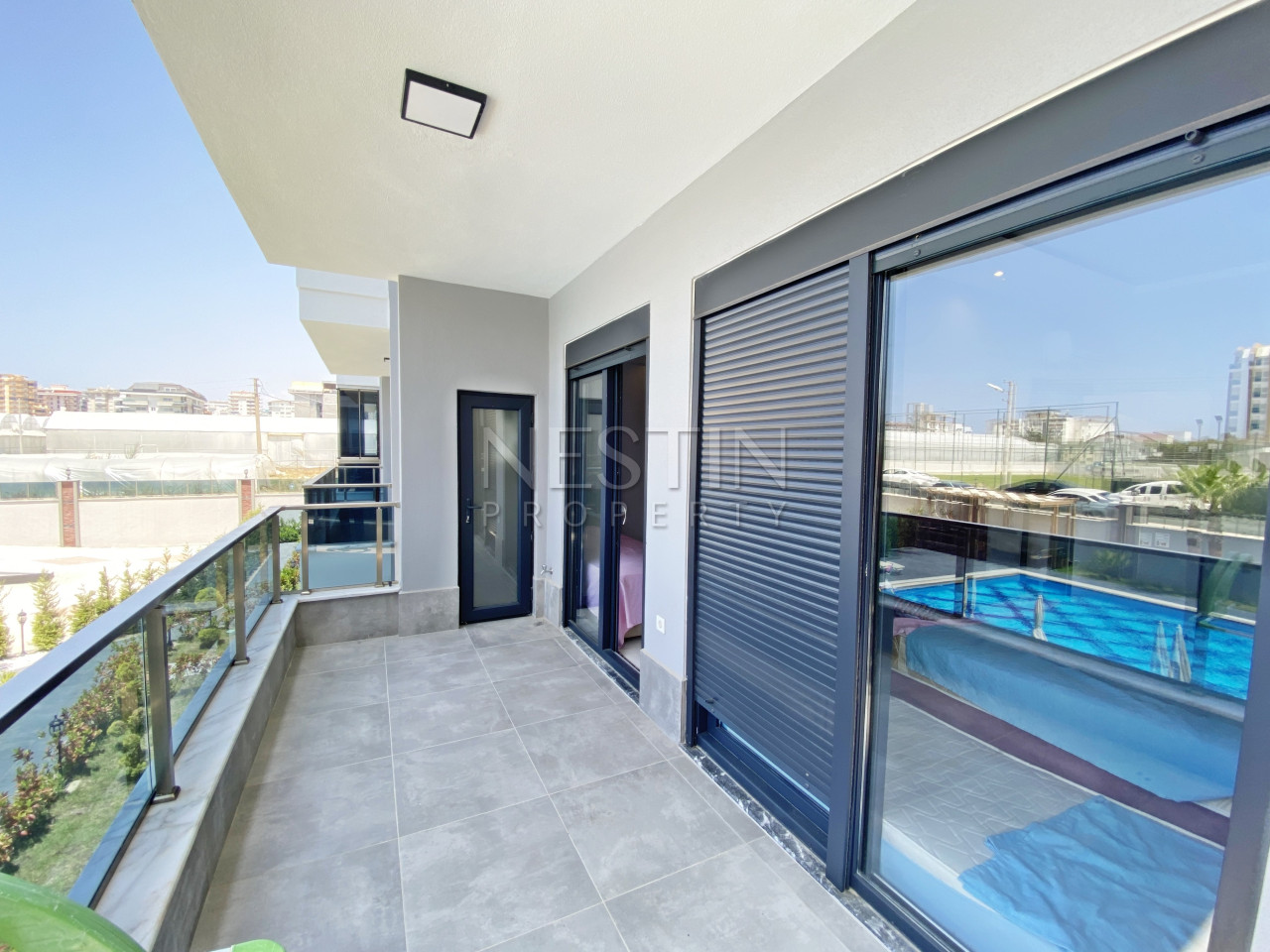 Садовый дуплекс 2+1 в районе Каргыджак в 300 м от Средиземного моря фото 15