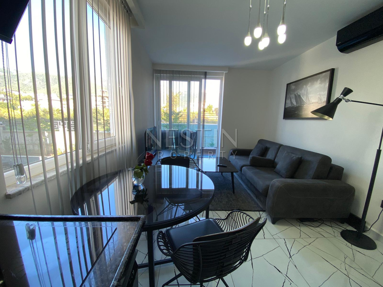 Меблированная квартира 1+1 в районе верхней Обы c видом на горы фото 9