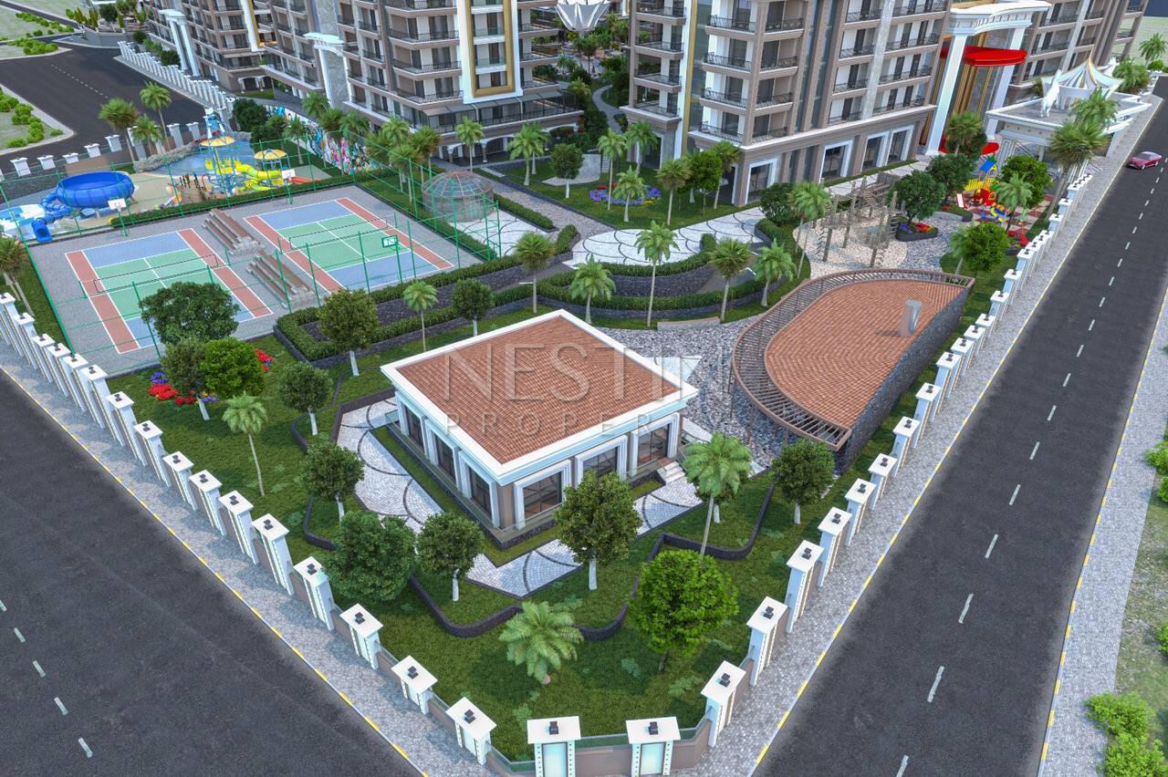 Квартира 2+1 в новом жилом комплексе, в районе Махмутлар в 500 м от Средиземного моря фото 9