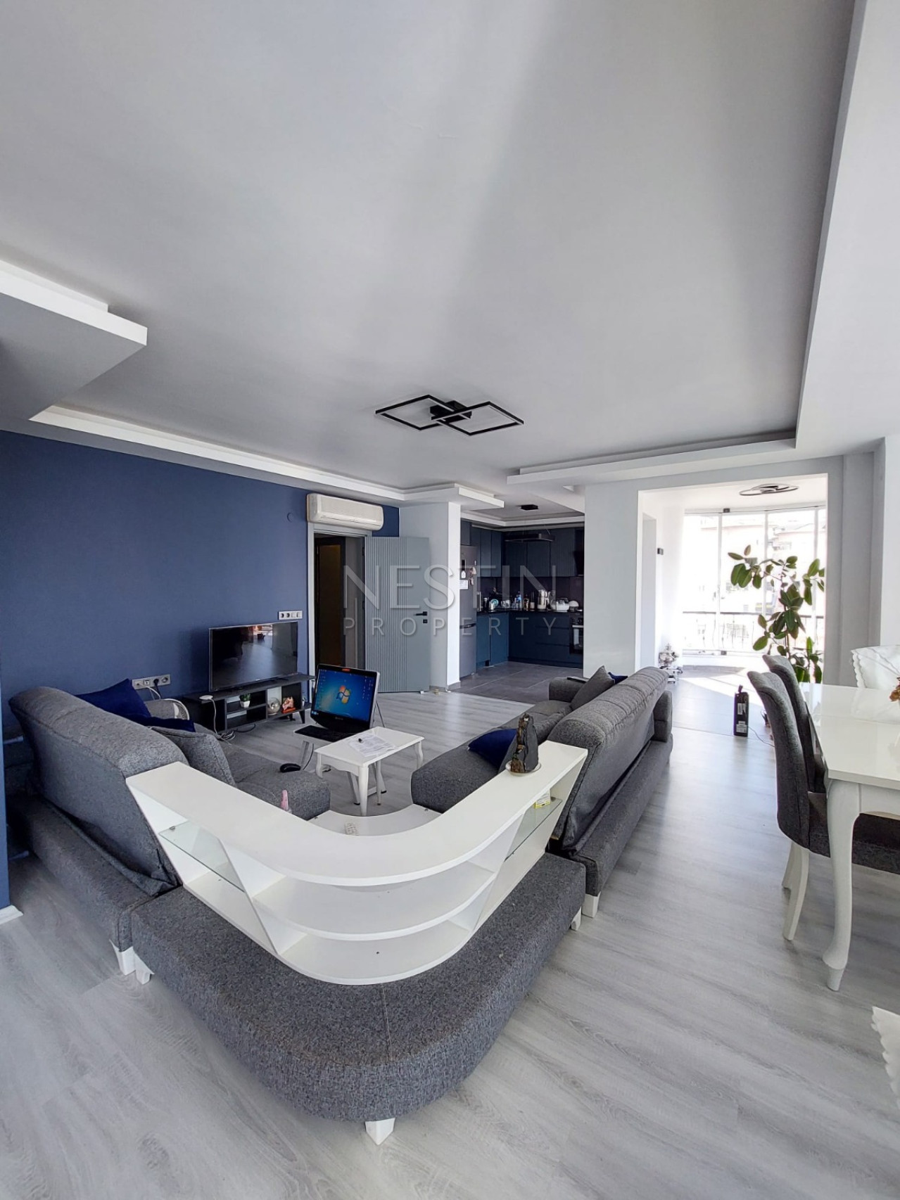 Квартира дуплекс 3+1 в районе Джикджилли в 1000 м от Средиземного моря фото 4