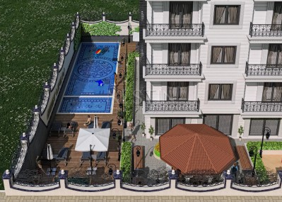 Квартиры 1+1 в почти готовом комплексе в Махмутларе по доступным ценам фото 6