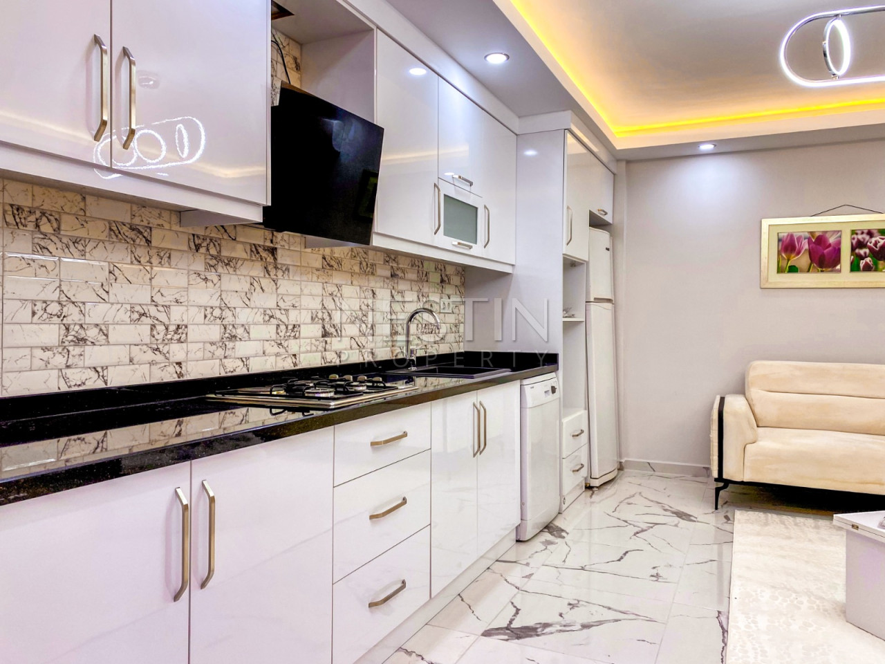 Квартира 1+1 в центре Аланьи в 750 м от Средиземного моря фото 17