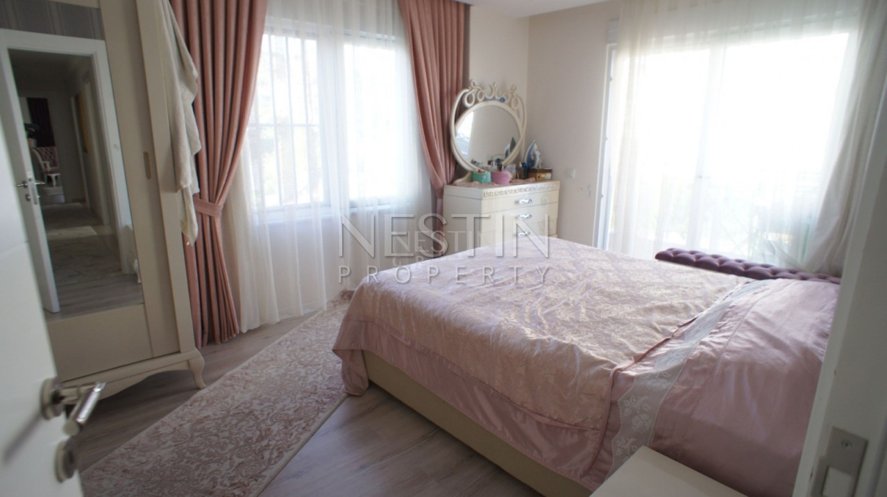 Меблированные апартаменты 3+1 в центральном районе Джикджилли фото 14