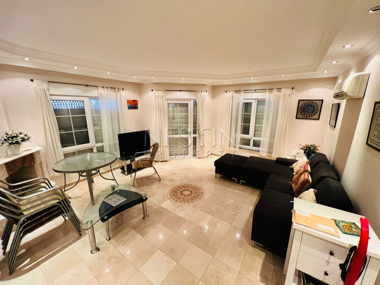 Квартира 2+1 в центре города Аланья в районе Тепе с видом горы фото 5