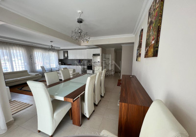 Меблированная квартира дуплекс 5+1 в районе Оба с видом на горы фото 6