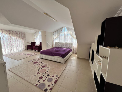 Меблированная квартира дуплекс 5+1 в районе Оба с видом на горы фото 13