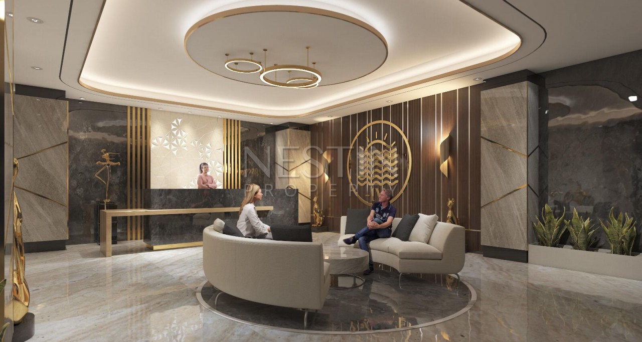 Просторный пентхаус 3+1 в новом доме на финальной стадии строительства в Махмутларе фото 11