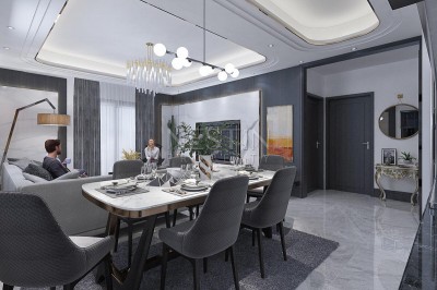 Просторный пентхаус 3+1 в новом доме на финальной стадии строительства в Махмутларе фото 12