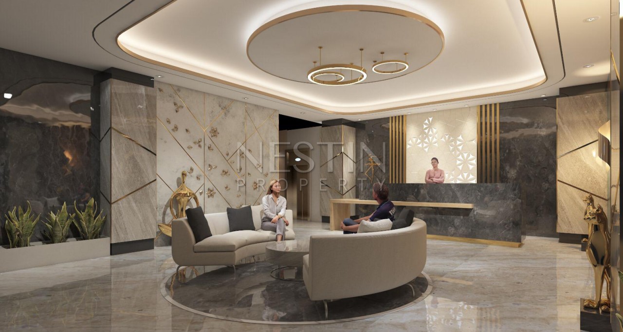 Просторный пентхаус 3+1 в новом доме на финальной стадии строительства в Махмутларе фото 13