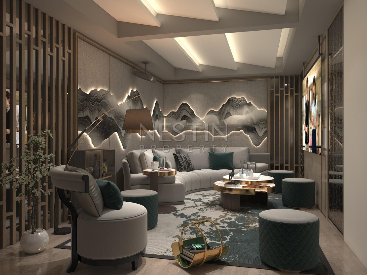 Просторный пентхаус 3+1 в новом доме на финальной стадии строительства в Махмутларе фото 14