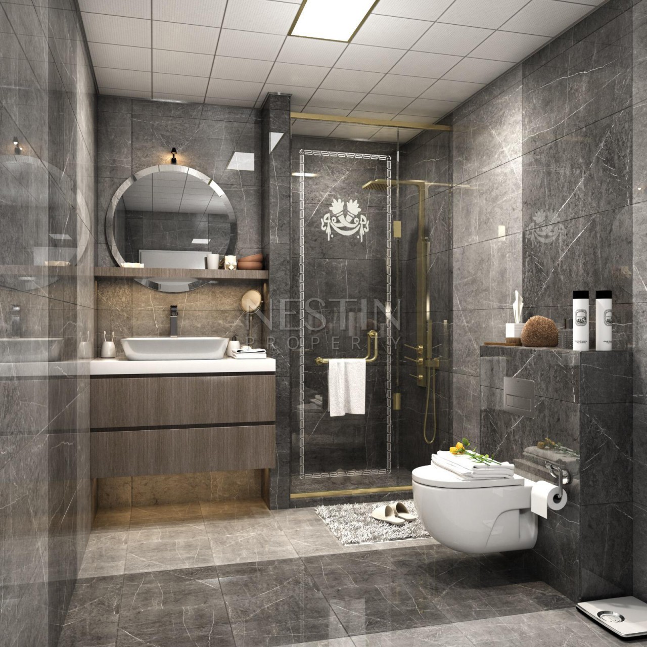 Просторный пентхаус 3+1 в новом доме на финальной стадии строительства в Махмутларе фото 15