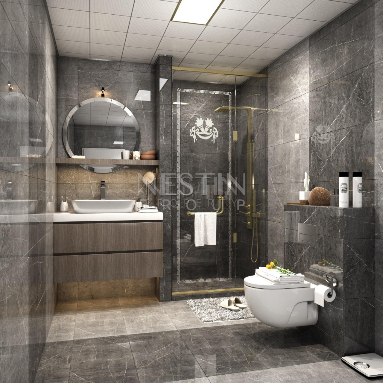 Просторный пентхаус 3+1 в новом доме на финальной стадии строительства в Махмутларе фото 26