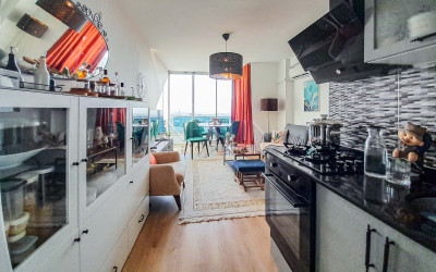 Квартира дуплекс 1+1 в районе Конаклы в 1500 м от Средиземного моря. фото 6