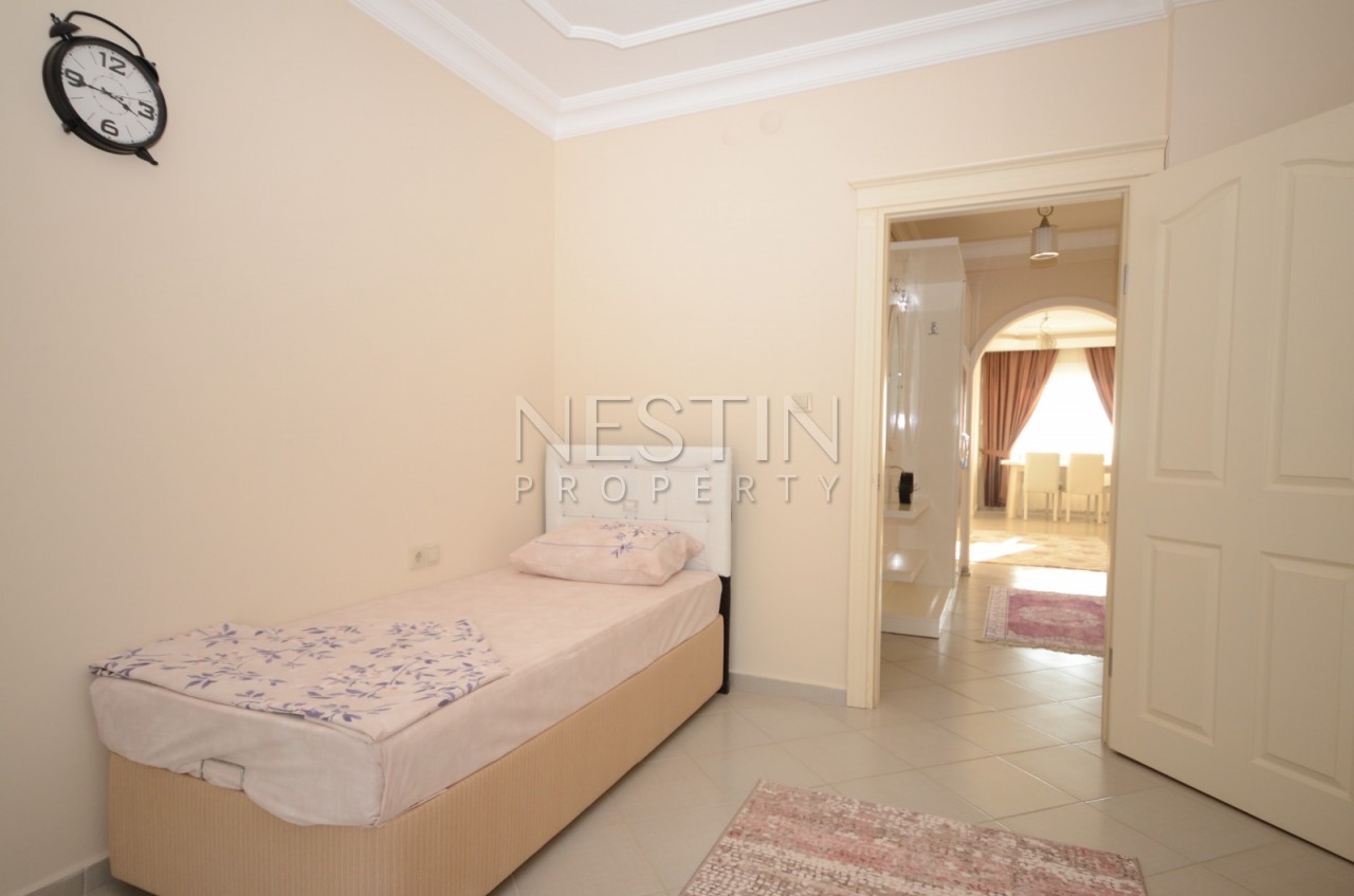 Очень светлая квартира 2+1 с видом на море в Махмутларе фото 9