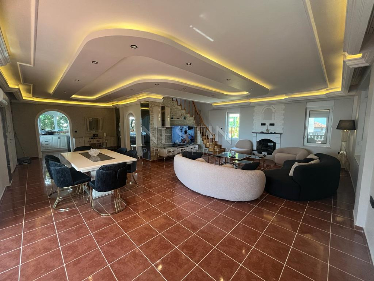 Вилла 3+1 в районе Махмутлар в 500 м от Средиземного моря фото 12