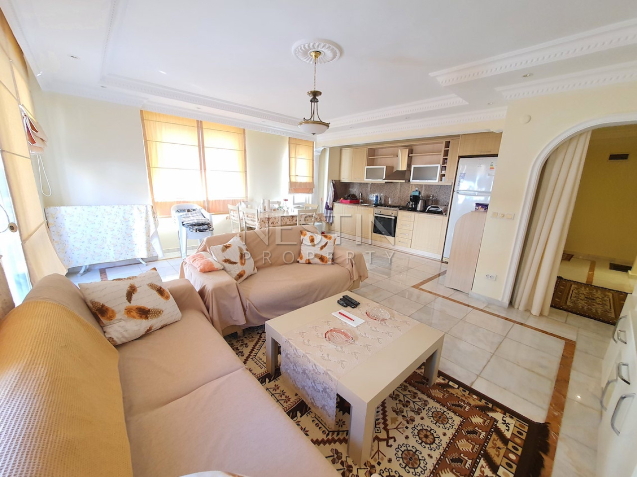 Квартира 2+1 в районе Оба в 450 м от Средиземного моря фото 5