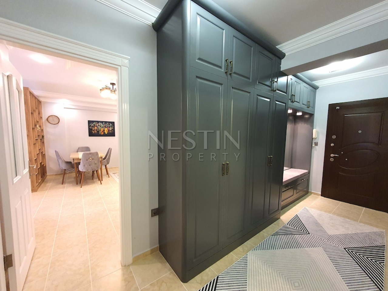 Квартира 2+1 в районе Тосмур в 500 м от Средиземного моря фото 3