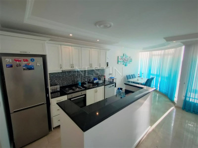 Меблированная квартира 2+1 в районе Тосмур с видом на море фото 6