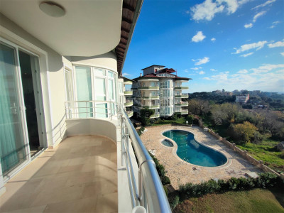 Меблированная квартира 2+1 в районе Тосмур с видом на море фото 13