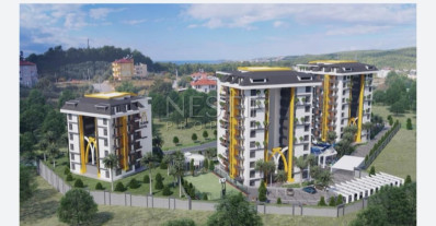 Квартира 2+1 в районе Авсаллар новом жилом комплексе с видом на море фото 3