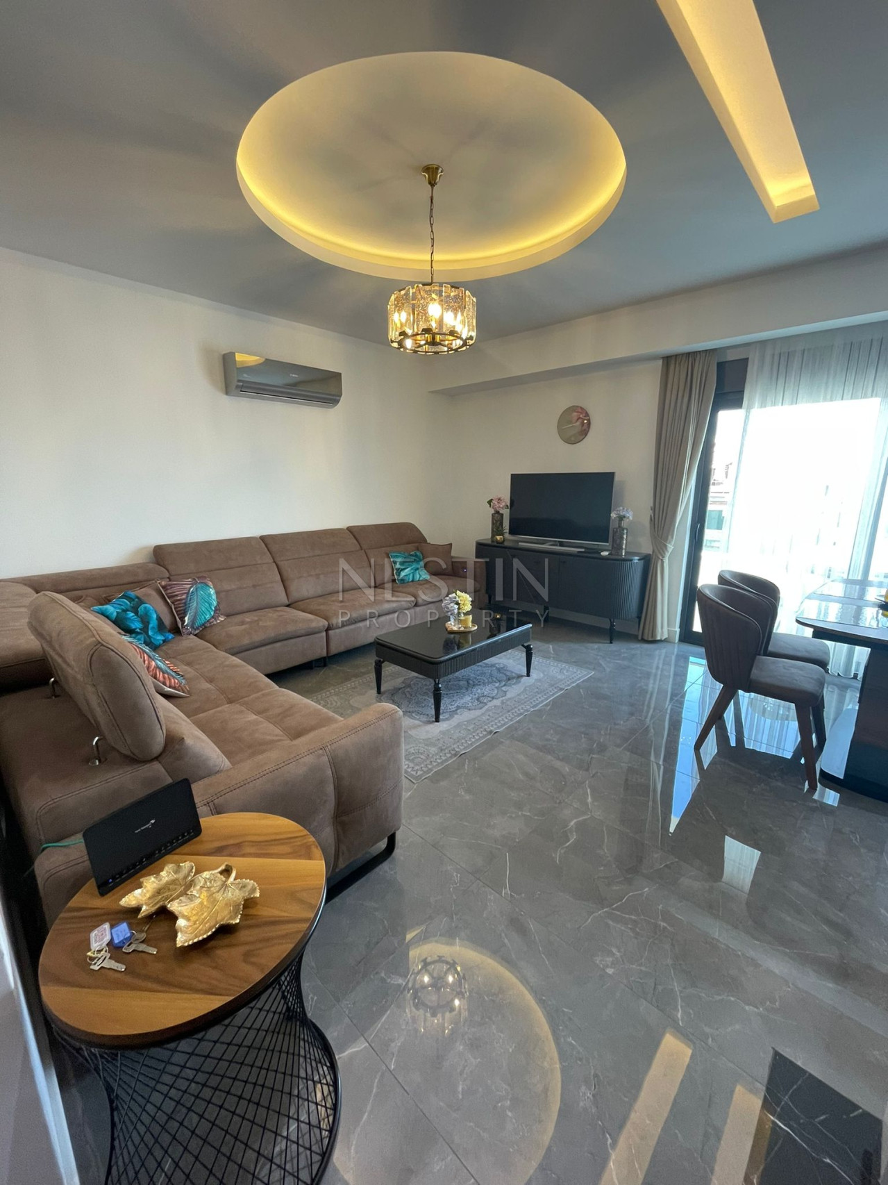 Квартира дуплекс 2+1 в центре Аланьи в 50 м от Средиземного моря. фото 1