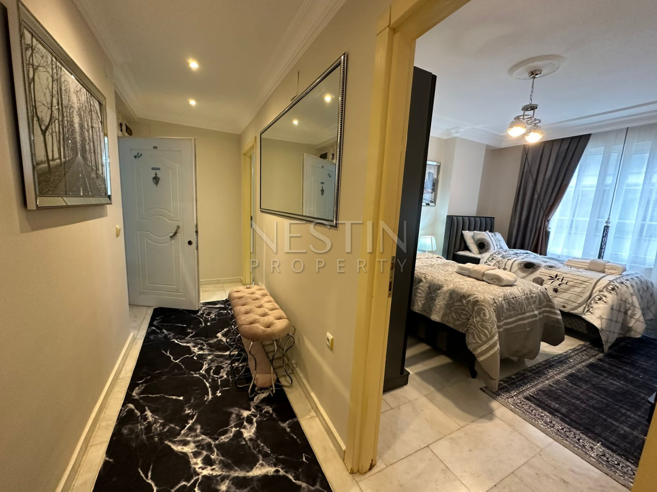 Квартира 2+1 в районе Оба в 350 м от Средиземного моря фото 1