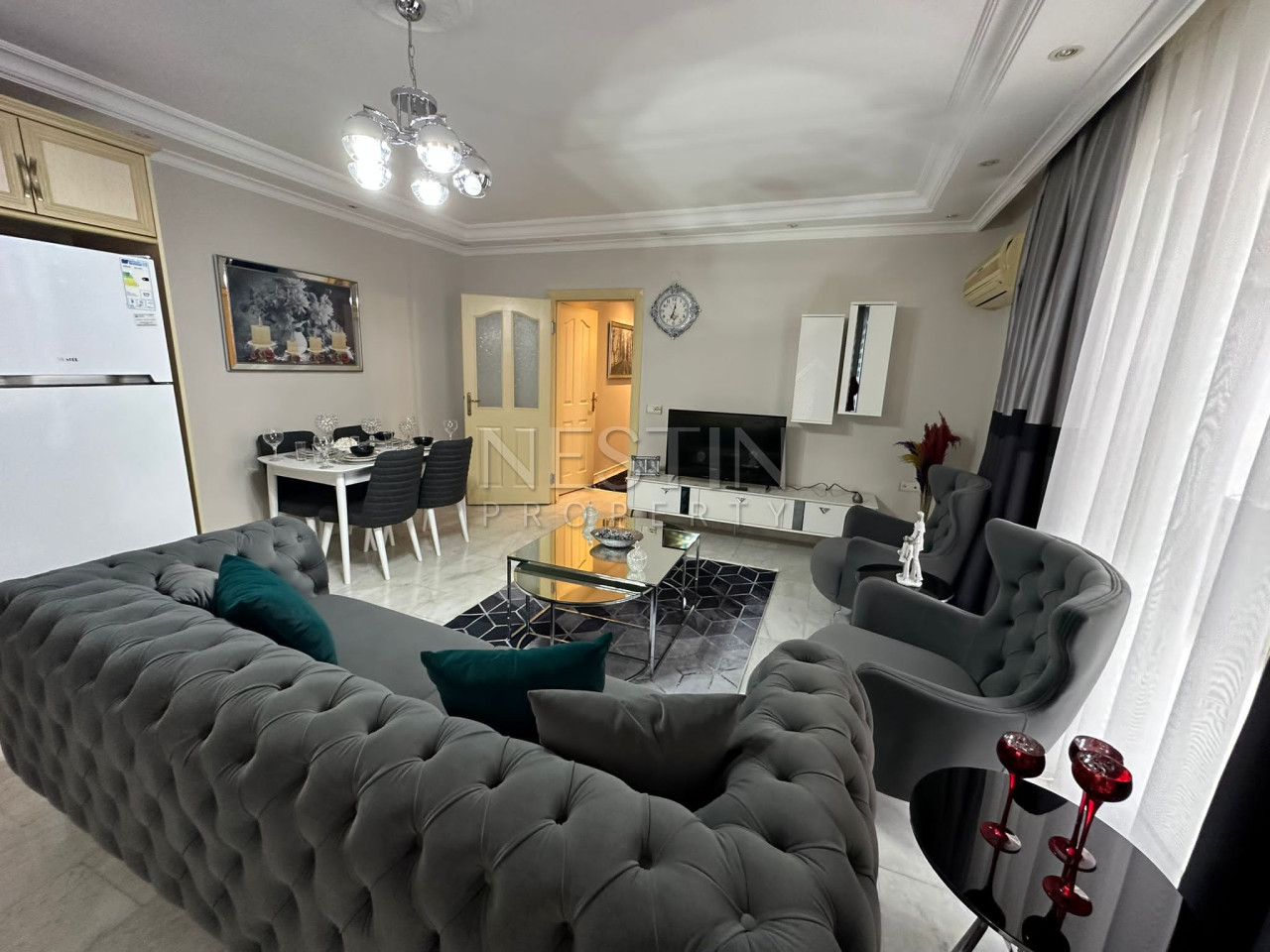 Квартира 2+1 в районе Оба в 350 м от Средиземного моря фото 3