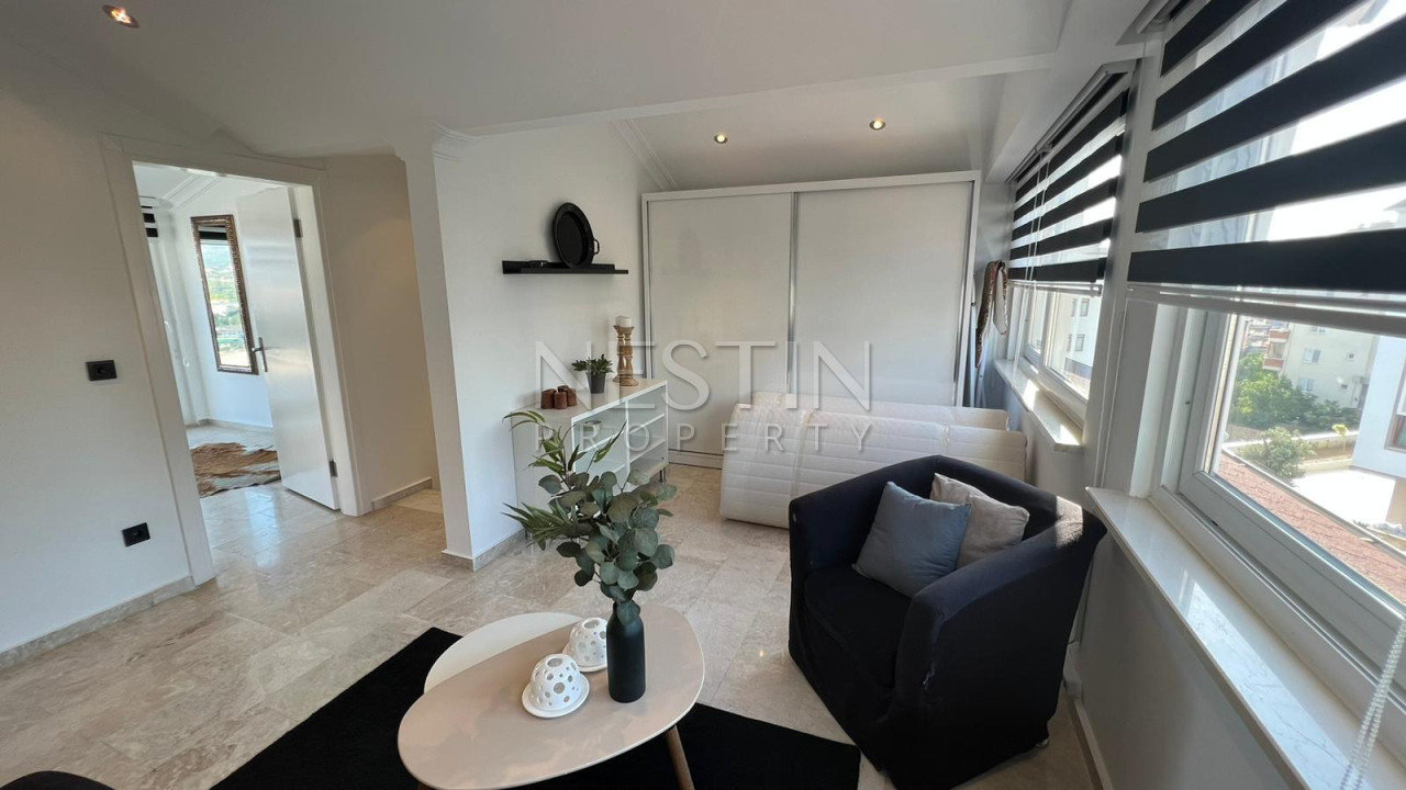 Квартира-дуплекс 3+1 в районе Джикджилли в 1500 м от Средиземного моря фото 15