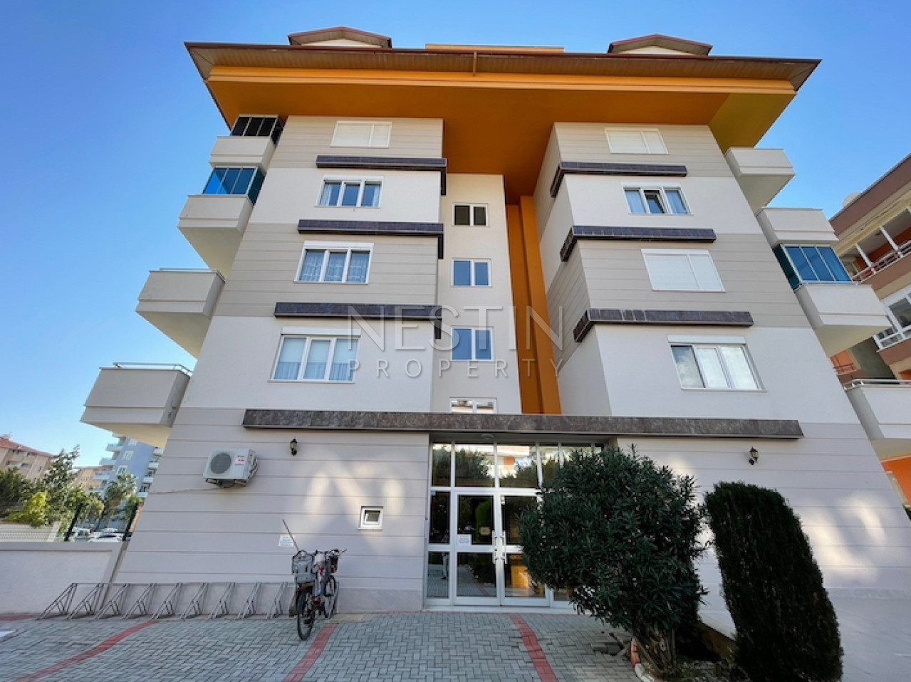 Квартира 1+1 в районе Тосмур в 150 м от Средиземного моря фото 1