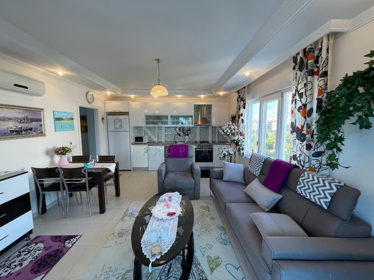 Квартира 1+1 в районе Тосмур в 150 м от Средиземного моря фото 4