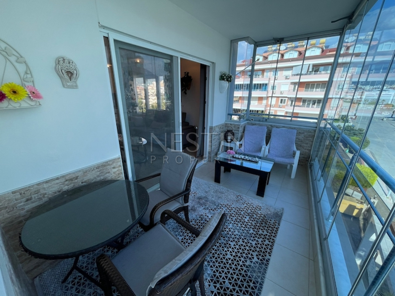 Квартира 1+1 в районе Тосмур в 150 м от Средиземного моря фото 8