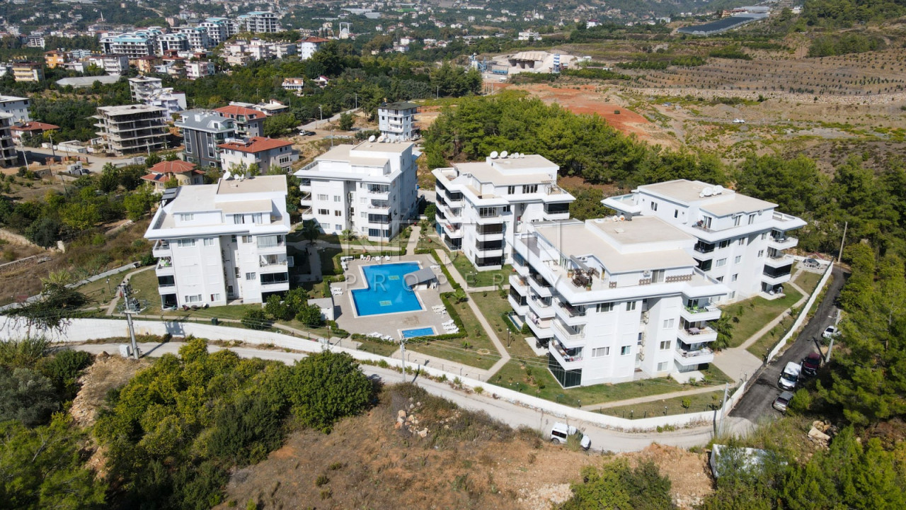 Квартира-дуплекс 3+1 в районе Оба в 7000 м от Средиземного моря фото 3