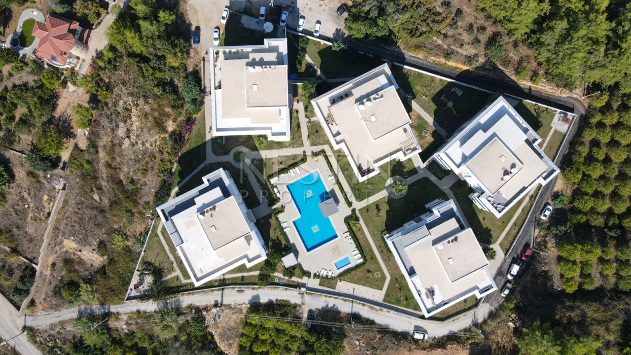 Квартира-дуплекс 3+1 в районе Оба в 7000 м от Средиземного моря фото 5