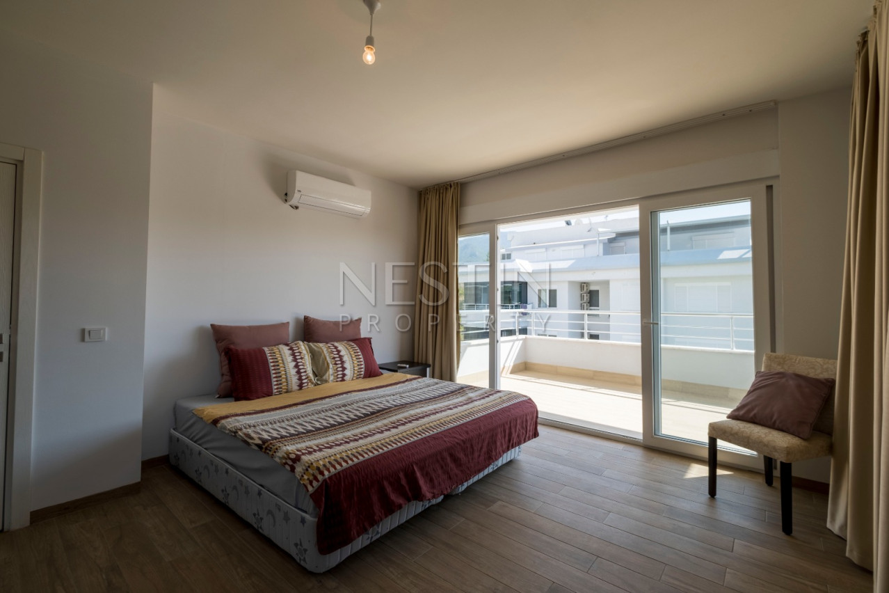 Квартира-дуплекс 3+1 в районе Оба в 7000 м от Средиземного моря фото 16