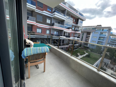 Квартира 1+1 в районе Каргыджак в новом доме в 700 м от Средиземного моря фото 9