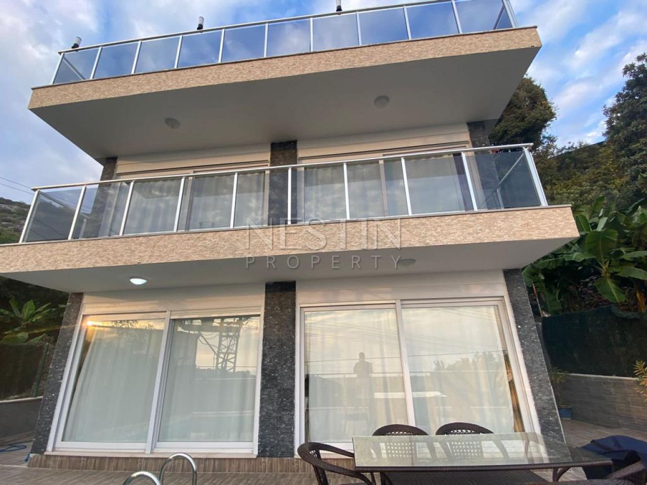 Вилла 3+1 в районе Аланьи в 1500 м от Средиземного моря фото 2