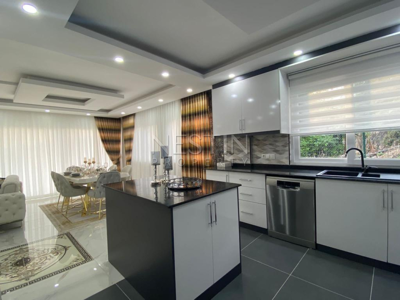 Вилла 3+1 в районе Аланьи в 1500 м от Средиземного моря фото 11