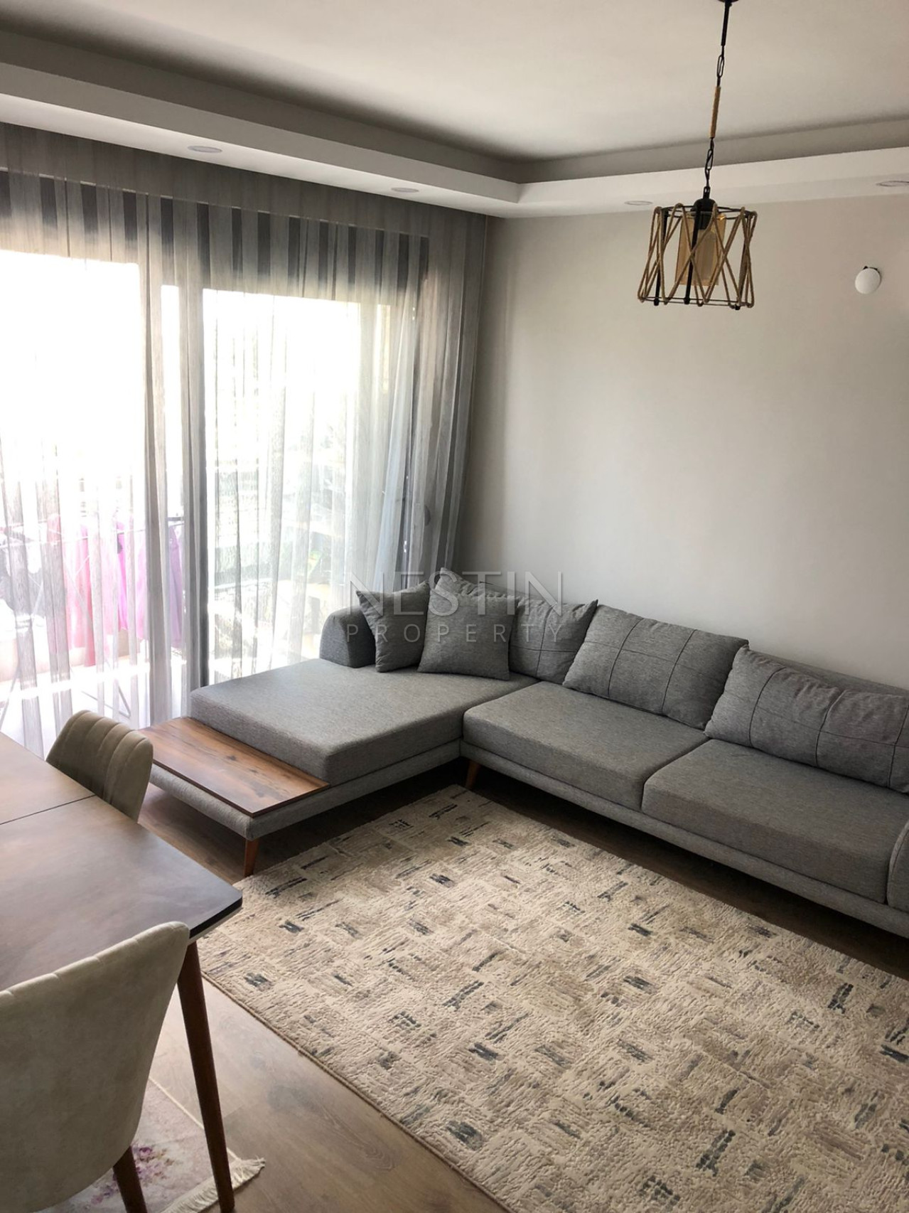 Квартира 1+1 в городе Газипаша, в районе Пазарджи в новом доме в 1200 м от Средиземного моря фото 5