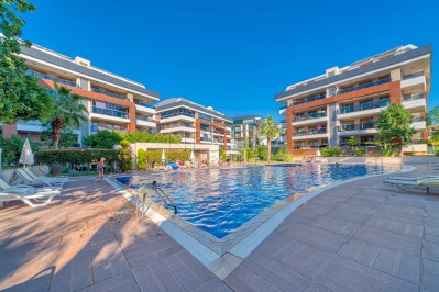 Квартира дуплекс 3+1, в районе Оба, в 750 м от Средиземного моря фото 1