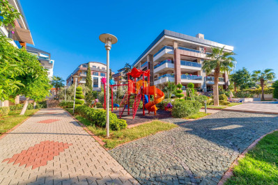 Квартира дуплекс 3+1, в районе Оба, в 750 м от Средиземного моря фото 6