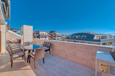 Квартира дуплекс 3+1, в районе Оба, в 750 м от Средиземного моря фото 16