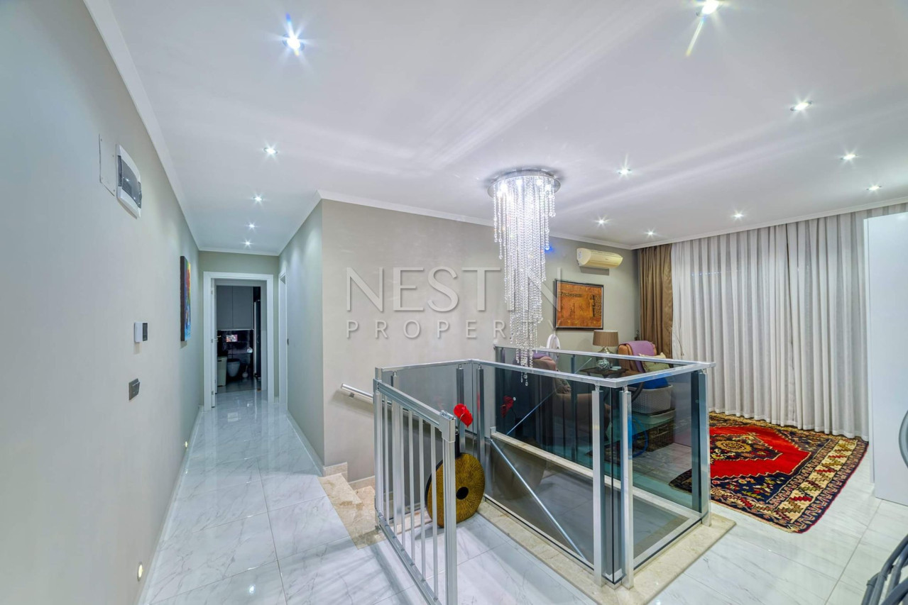 Квартира дуплекс 3+1, в районе Оба, в 750 м от Средиземного моря фото 23